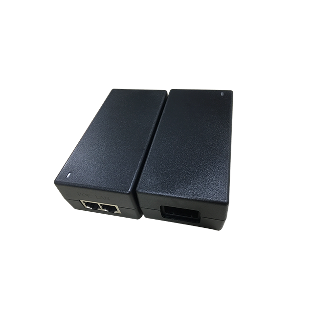 single port 48V 30W Desktop type Gigabit POE injector 