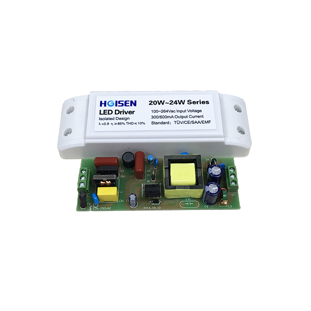 20W-24W Constant Current LED driver with 0.95 PFC 