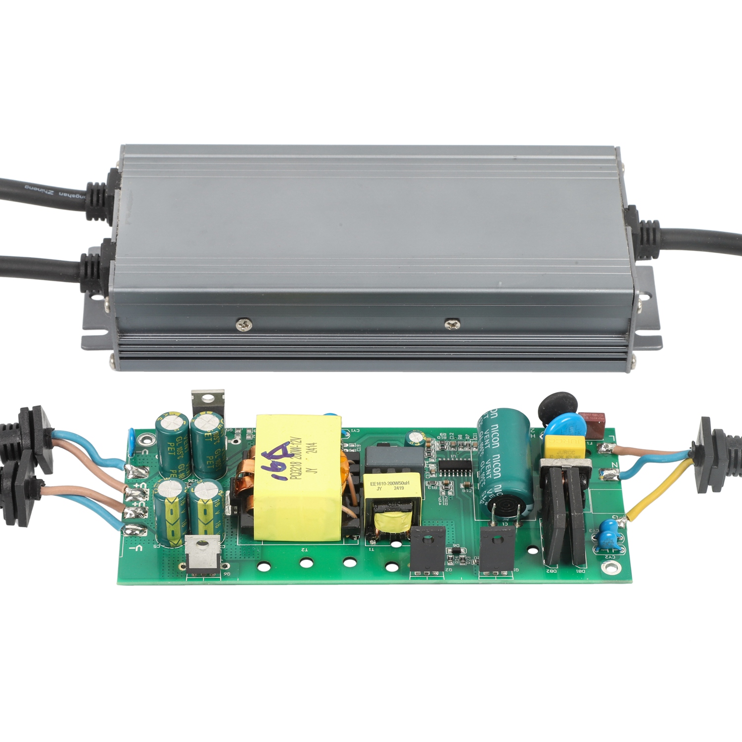 12V/24V 200W IP65 waterproof LED power supply (SMPS)