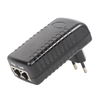 Wallmount type EU plug 12V 1.5A Gigabit POE Injector 