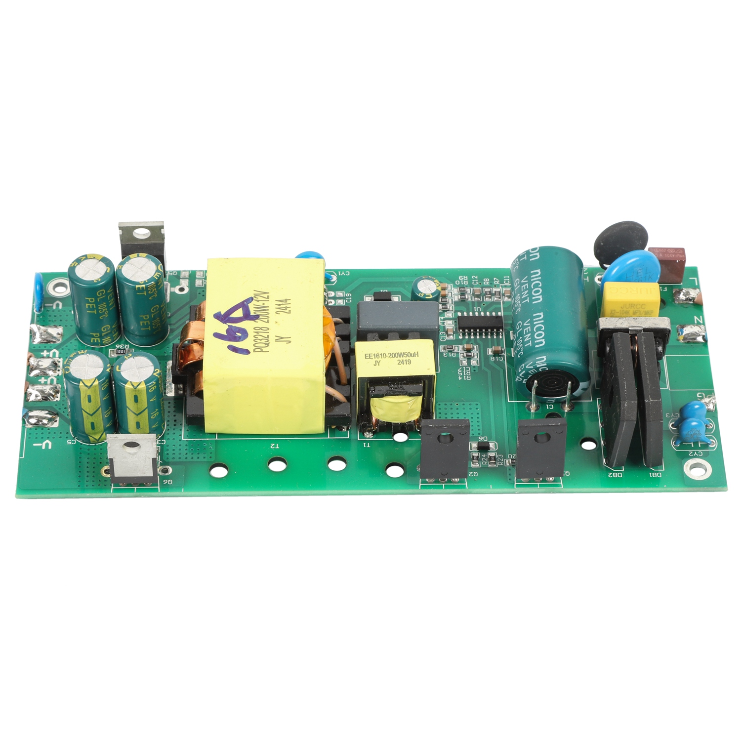 12V/24V 200W IP65 waterproof LED power supply (SMPS)