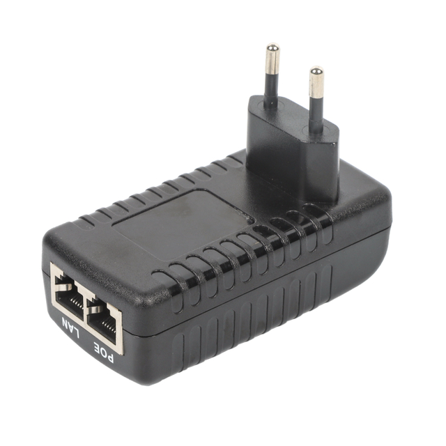 48V 350mA Gigabit POE Injector with EMC/CE/LVD certification and Erp(VI)/DOE(VI)